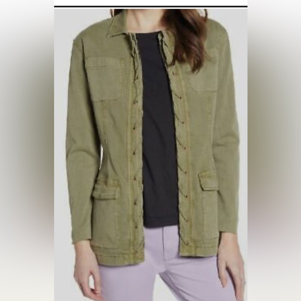 Current Elliot Army Green Jacket - image 1